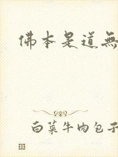 佛本是道无弹窗