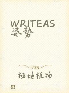 WRITEAS姿势