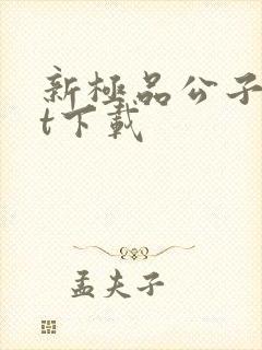 新极品公子txt下载