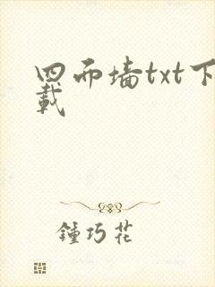 四面墙txt下载