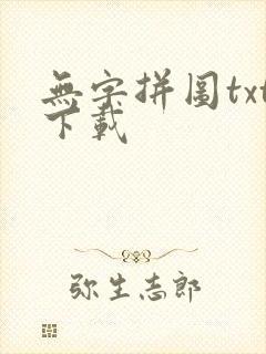 无字拼图txt下载