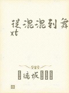 从混混到舞王txt