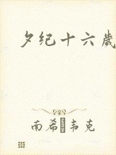 夕纪十六岁