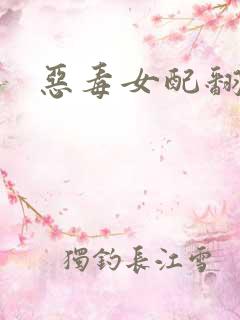 恶毒女配翻身后