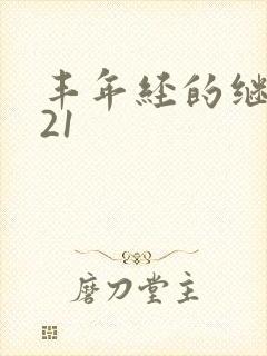 丰年经的继中文21