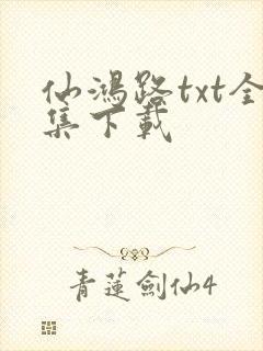 仙鸿路txt全集下载