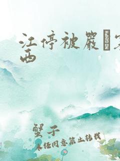 江停被严峫塞东西