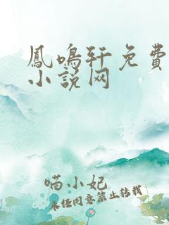 凤鸣轩免费言情小说网