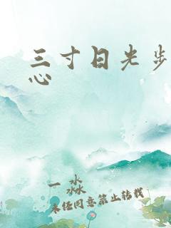 三寸日光步步惊心