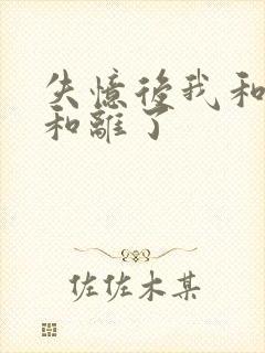 失忆后我和王爷和离了