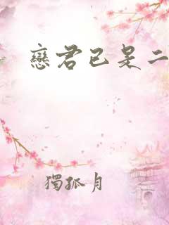 恋君已是二十年