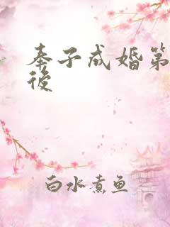 奉子成婚第一皇后