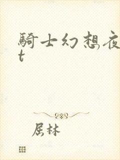 骑士幻想夜txt