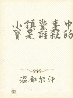 小镇警事中张镇宝是谁杀的