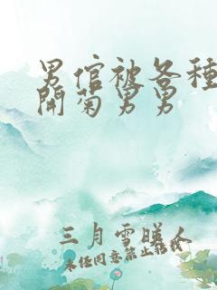 男倌被各种玉势开菊男男