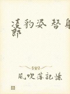 凌豹姿 替身情郎