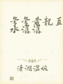 爹爹黄龙直捣溪水潺潺