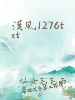 汉风1276txt