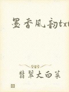 墨香风韵txt