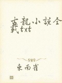 古龙小说全集下载txt