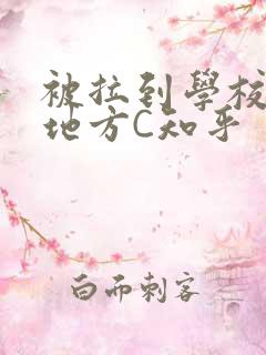 被拉到学校没人地方C知乎