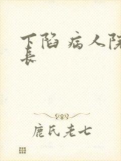 下陷 病人院院长