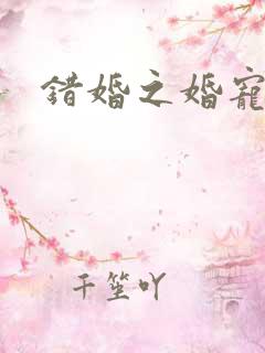 错婚之婚宠一世