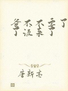 爸不不要了太满了流来了