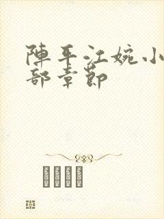 阵平江婉小说全部章节