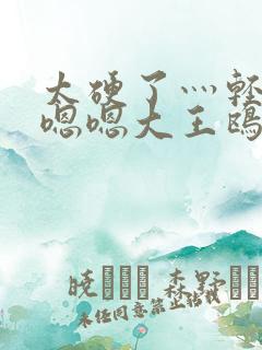 太硬了灬轻点灬嗯嗯大王鸥