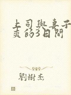 上司与妻子干到爽的3日间