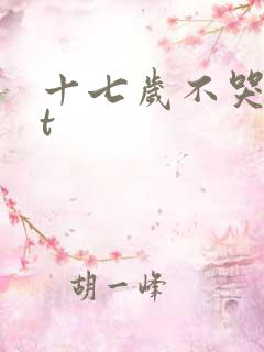 十七岁不哭txt