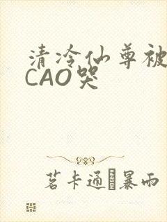 清冷仙尊被强制CAO哭