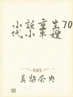 小说重生70年代小军嫂