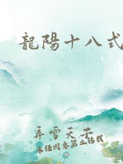 龙阳十八式