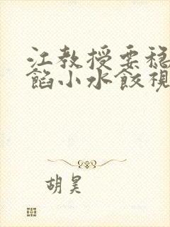 江教授要稳住肉馅小水饺视频