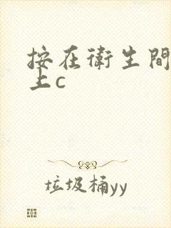 按在卫生间的墙上c