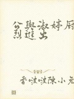 公与淑婷厨房猛烈进出