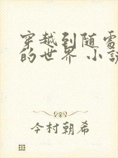 穿越到随处做 的世界 小说