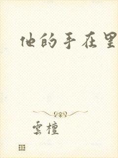 他的手在里面动