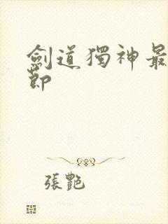 剑道独神最新章节
