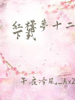 红楼梦十二金钗下载