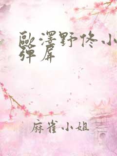 欧泽野佟小曼无弹屏