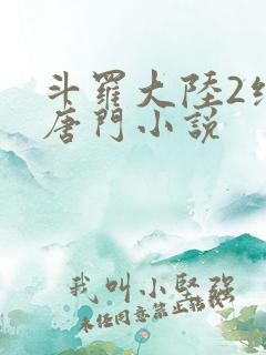 斗罗大陆2绝世唐门小说