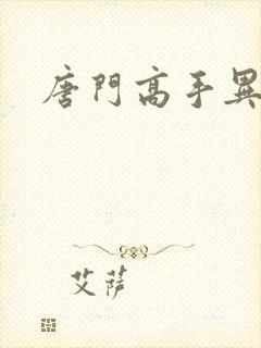 唐门高手异界游