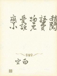 恋爱物语赵菲菲小说免费阅读全文