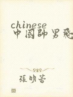 chinese中国帅男飞机