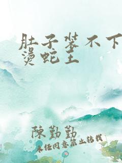 肚子装不下了好烫蛇王