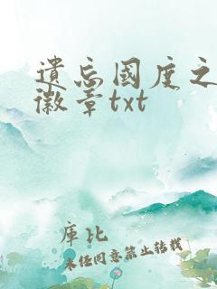 遗忘国度之神秘徽章txt