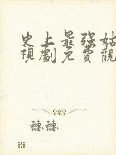 史上最强姑爷电视剧免费观看